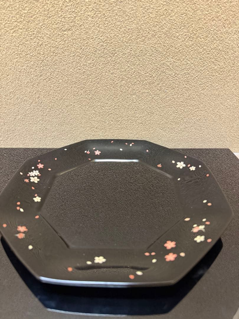 輪島塗 鬼平慶司 桜花文 八角盆 共箱 - メルカリ