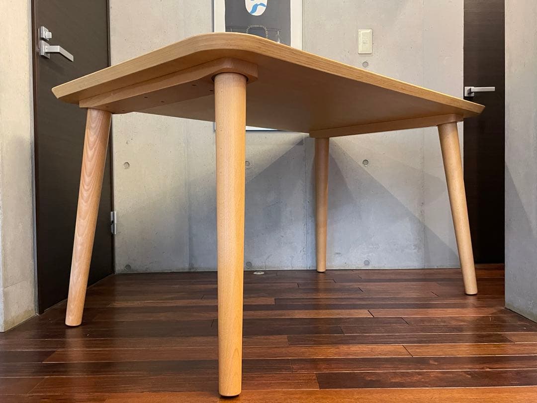 yuyu■KEYUCAケユカ■天然木 ダイニングテーブル/デスク/書斎机