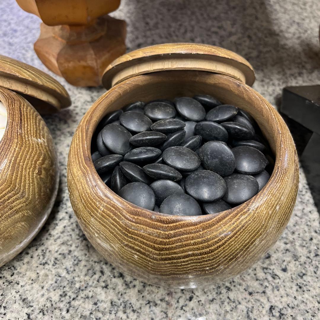 昭和レトロ 木製 囲碁版囲碁盤 脚付きレトロ ビンテージ ボードゲーム 格安