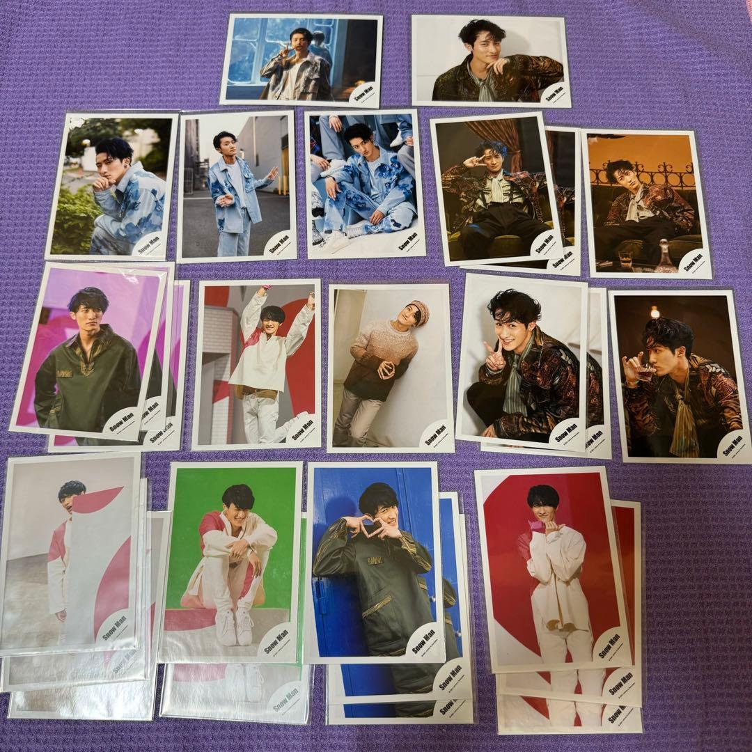 岩本照 佐久間大介 SnowMan オフショ 公式写真 まとめ売り 大量 - メルカリ