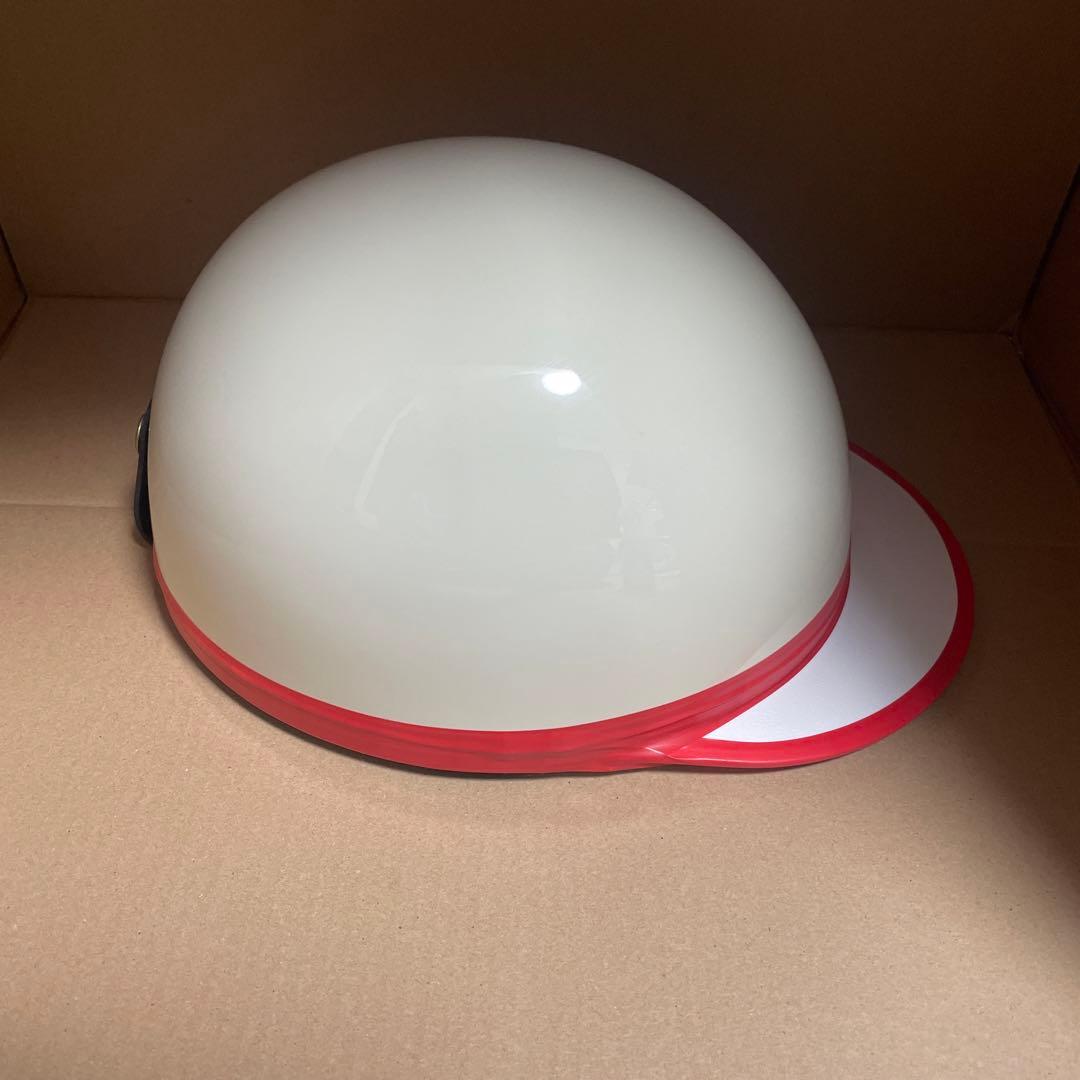 コルク半　赤テープ　ホワイト