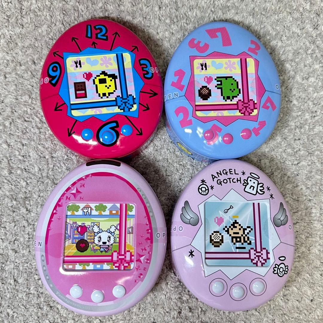 新品・未開封✨✨ たまごっち チョコ缶 4種 コンプリートセット