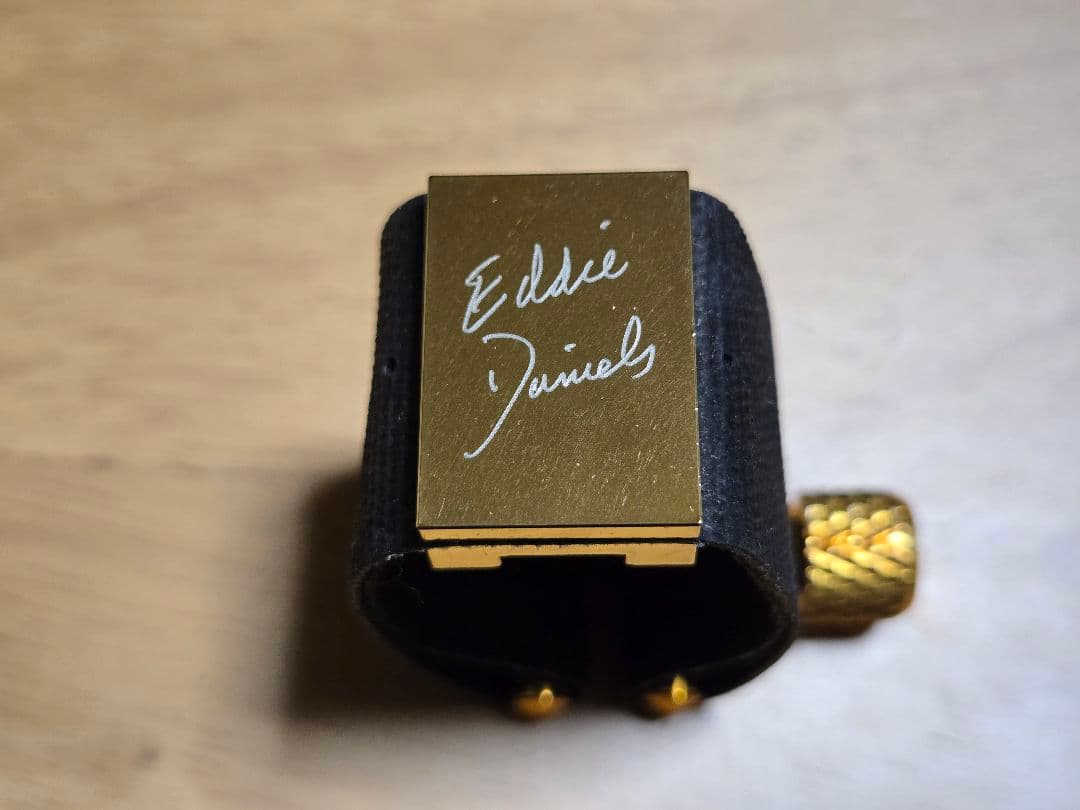 エディ・ダニエルズ　ゴールド　リガチャー　バスクラリネット用