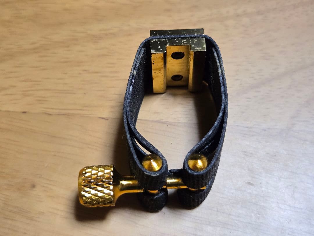 エディ・ダニエルズ　ゴールド　リガチャー　バスクラリネット用