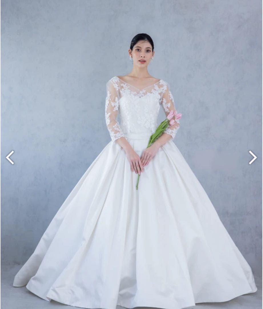 LILIO ブライダルブラウス 11号 ワタベウェディング　ボレロ　スパンコール