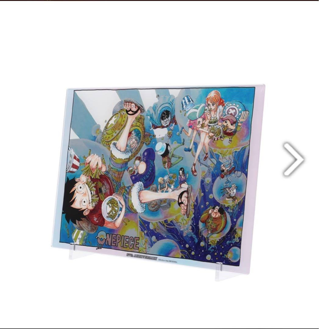 ワンピース 箔入りアクリルアート 連載27周年突破記念Ver. 原画商品
