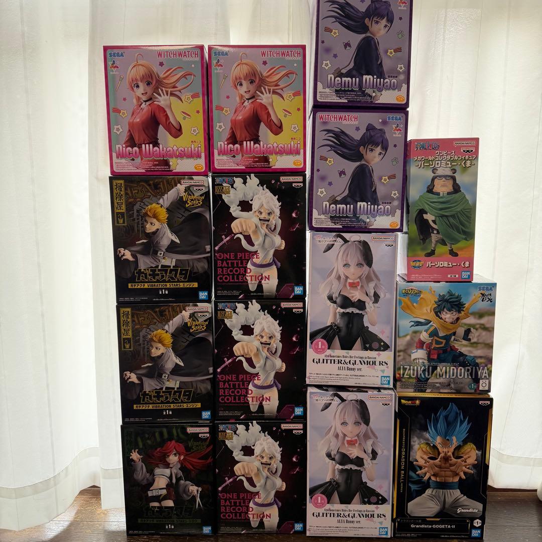 フィギュアまとめ売り ワンピース ガチアクタ アーリャ ヒロアカ