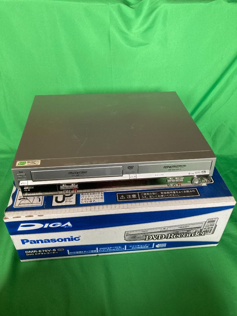 Panasonic DMR-E75V-S 録画再生ダビング機＋DVD-R100枚