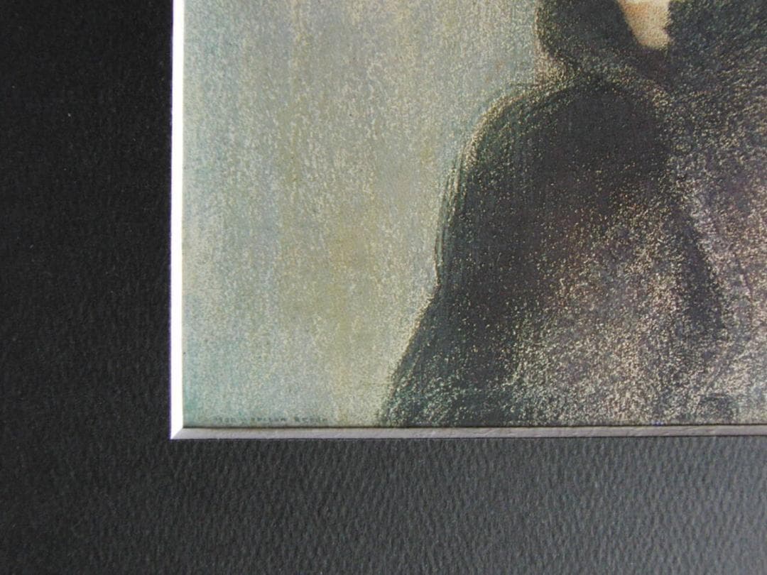 オディロン・ルドン、【マリー・ボトキン：アストラカンのコート】