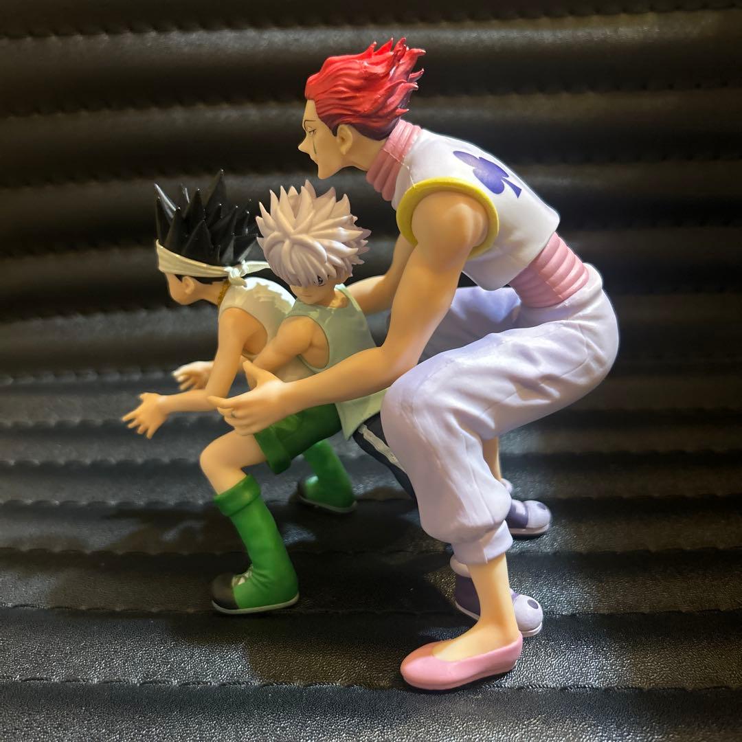 HUNTER×HUNTER ゴン ヒソカ キルア フィギュア ラストワン