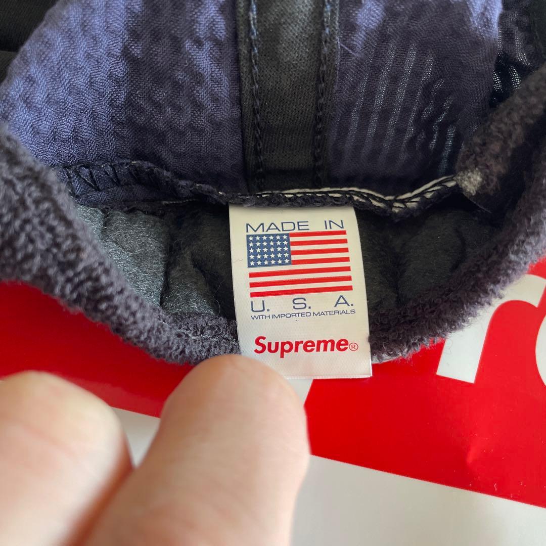 Supreme ネイビー ベースボールキャップ