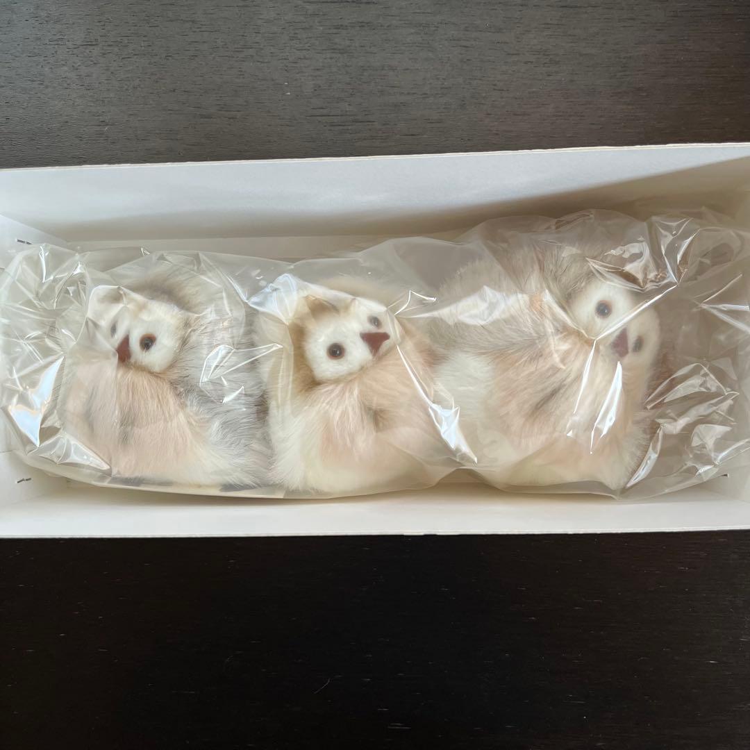 ルイーズ モンスイユ フクロウ ぬいぐるみ Sサイズ 3個セット