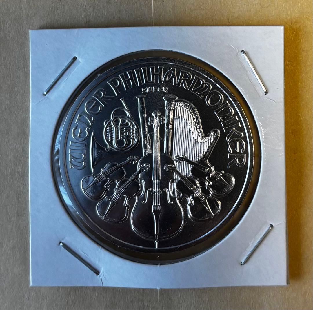 ウィーン銀貨 2023年発行 silver 銀 オンス ウィーン銀貨 2023年 銀貨20枚 1オンス シルバー インゴット 銀