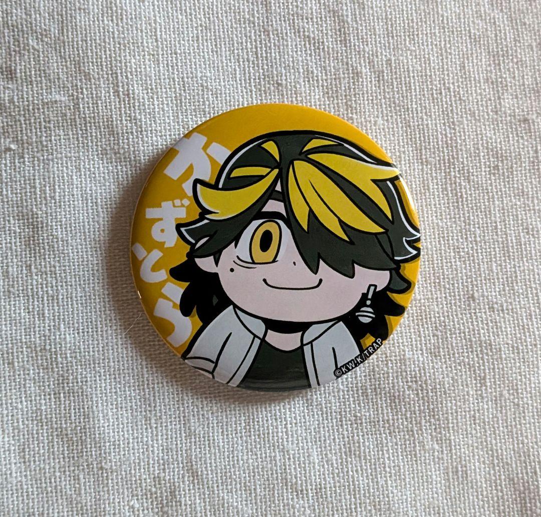 東京リベンジャーズ ぶくぶ 缶バッジ 羽宮一虎 - メルカリ