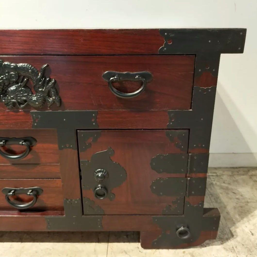 M♢ヒクラジ様専用 伝統的 木製箪笥 時代箪笥 民芸調家具