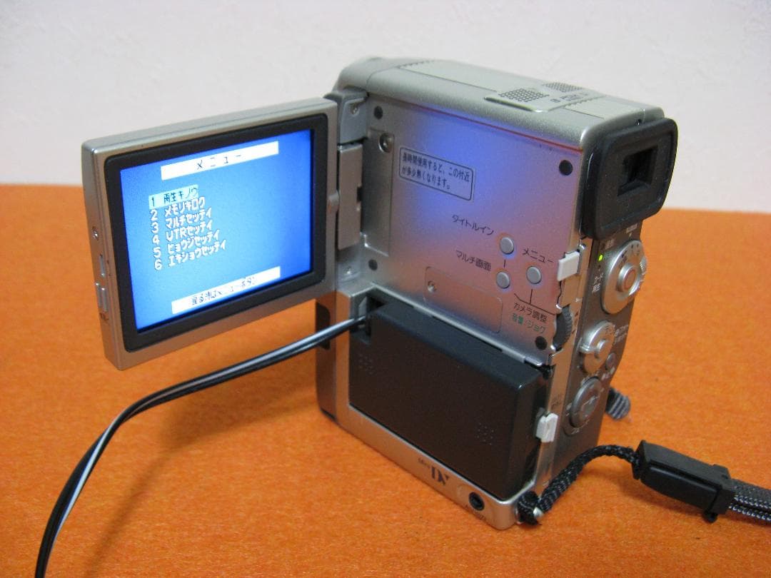 動作OK！PanasonicのMiniDVビデオカメラ・NV-C3 割引