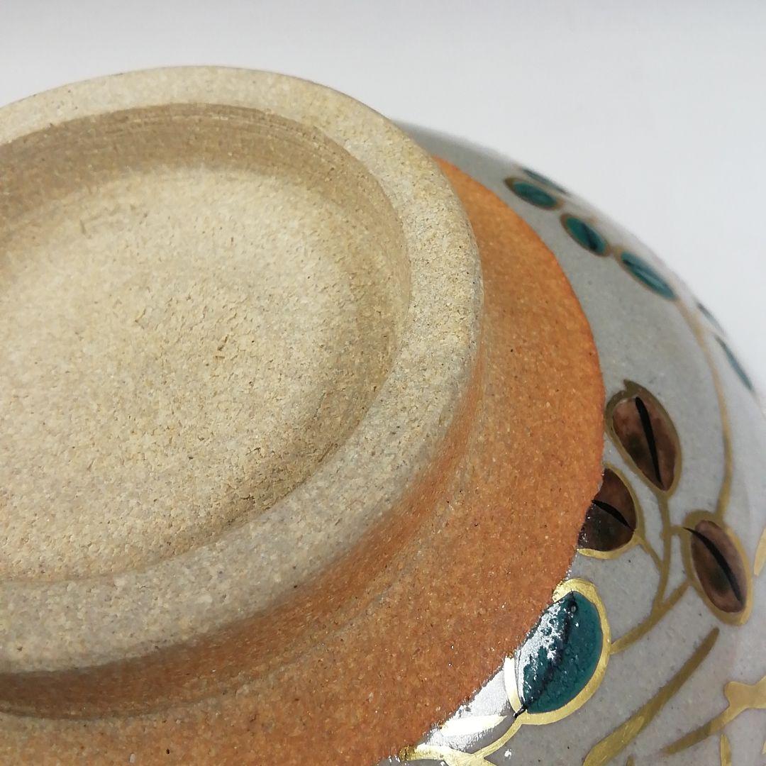 T762 茶碗 『色絵 むさし乃』『萬古焼』『松古窯 藤山 造』 共箱