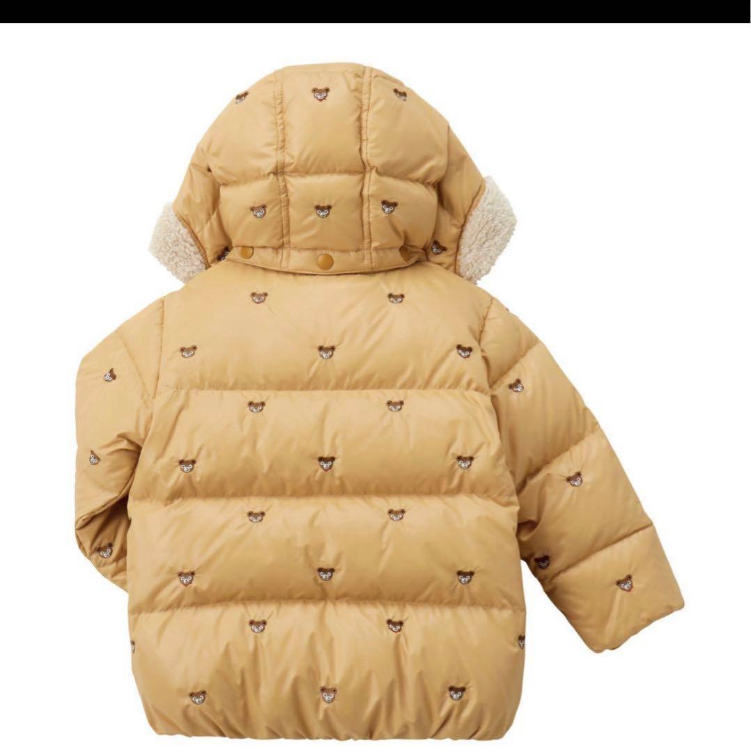 ミキハウス　MIKIHOUSE キッズ　ダウン　ダブルビー　ダブルB 80