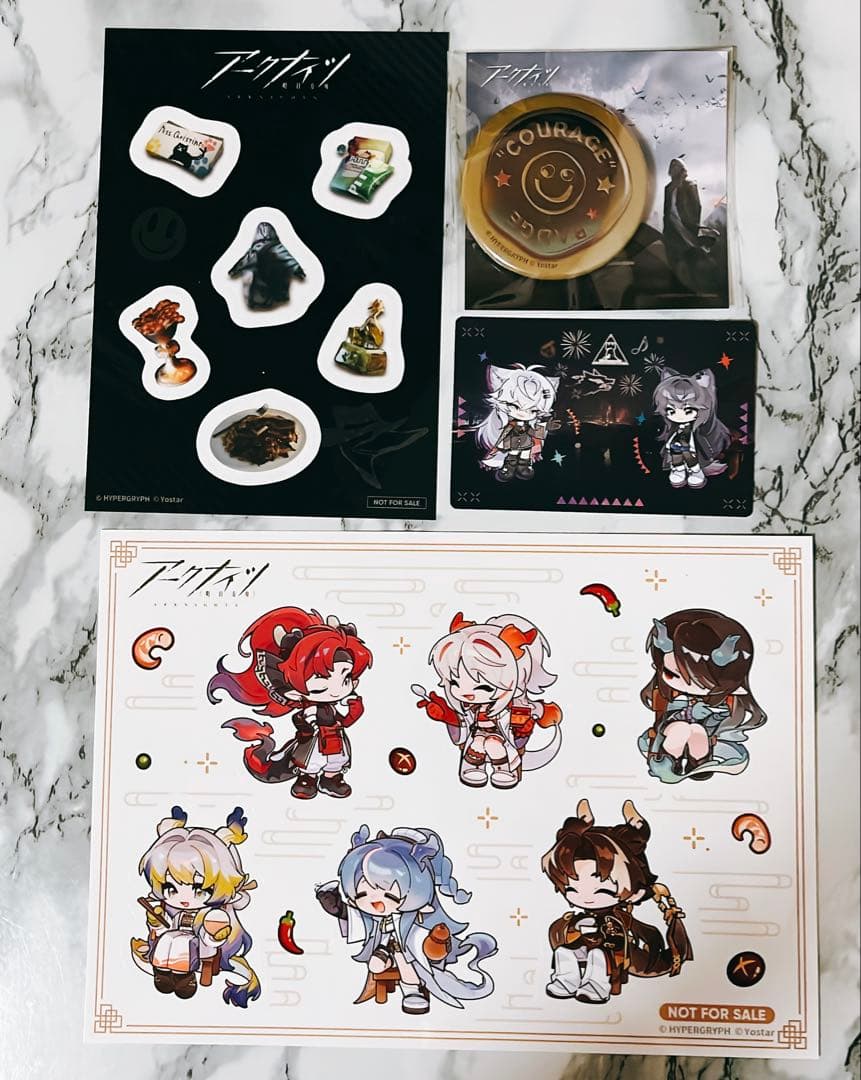 アークナイツフェス2026 特典等配布物まとめ - メルカリ