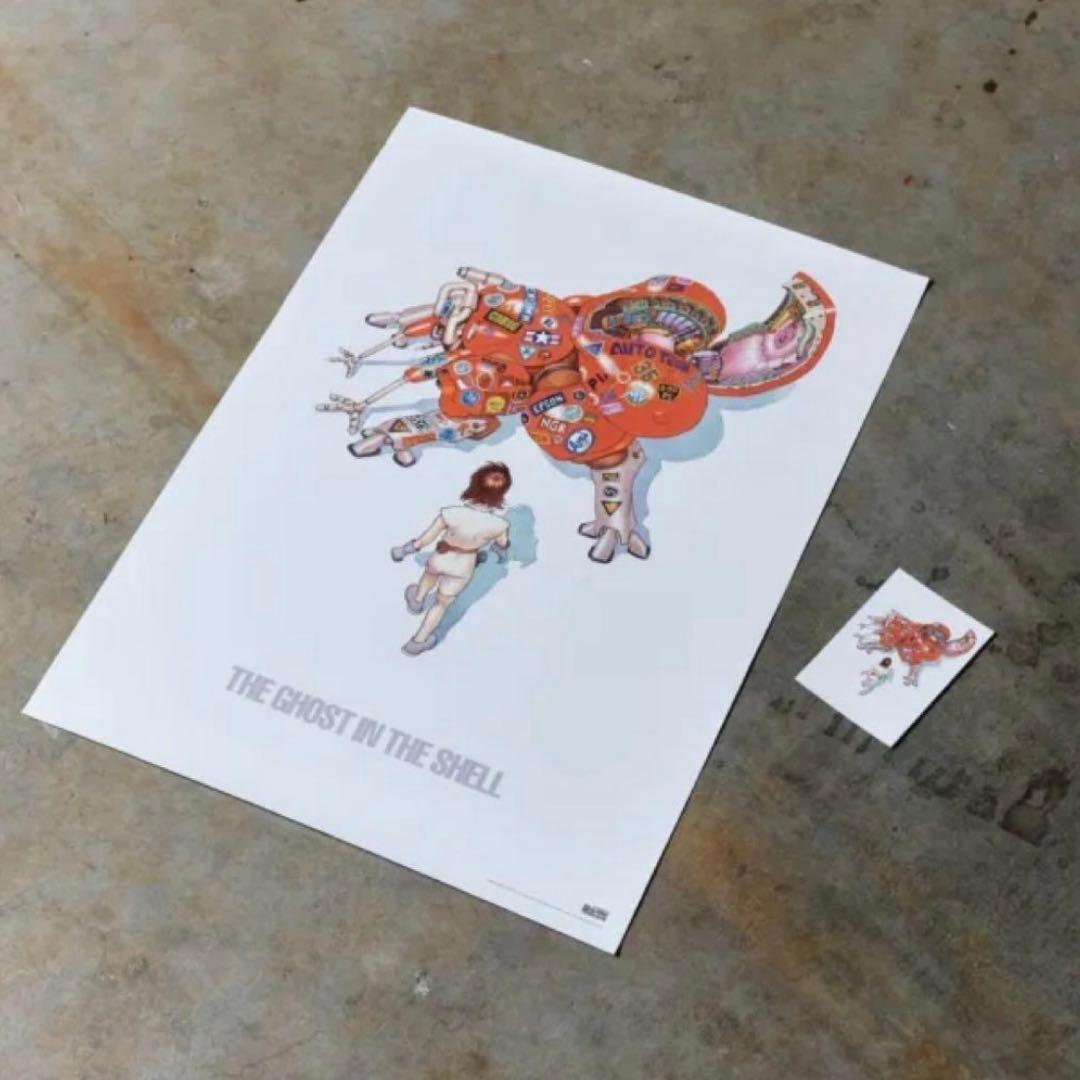 士郎正宗の世界展 大友克洋 攻殻機動隊 Tシャツ Lポスター ポスト