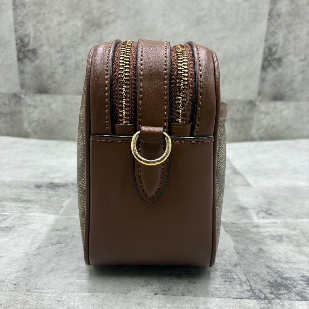 ✨美品✨コーチ　ジェス　ショルダーバッグ 2way ダブルジップ　シグネチャー