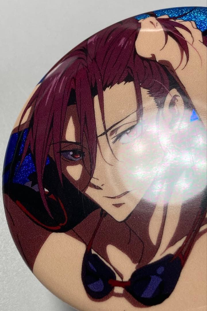 Free! TYM ホログラム缶バッジ 缶バッジ バッジ 松岡凛