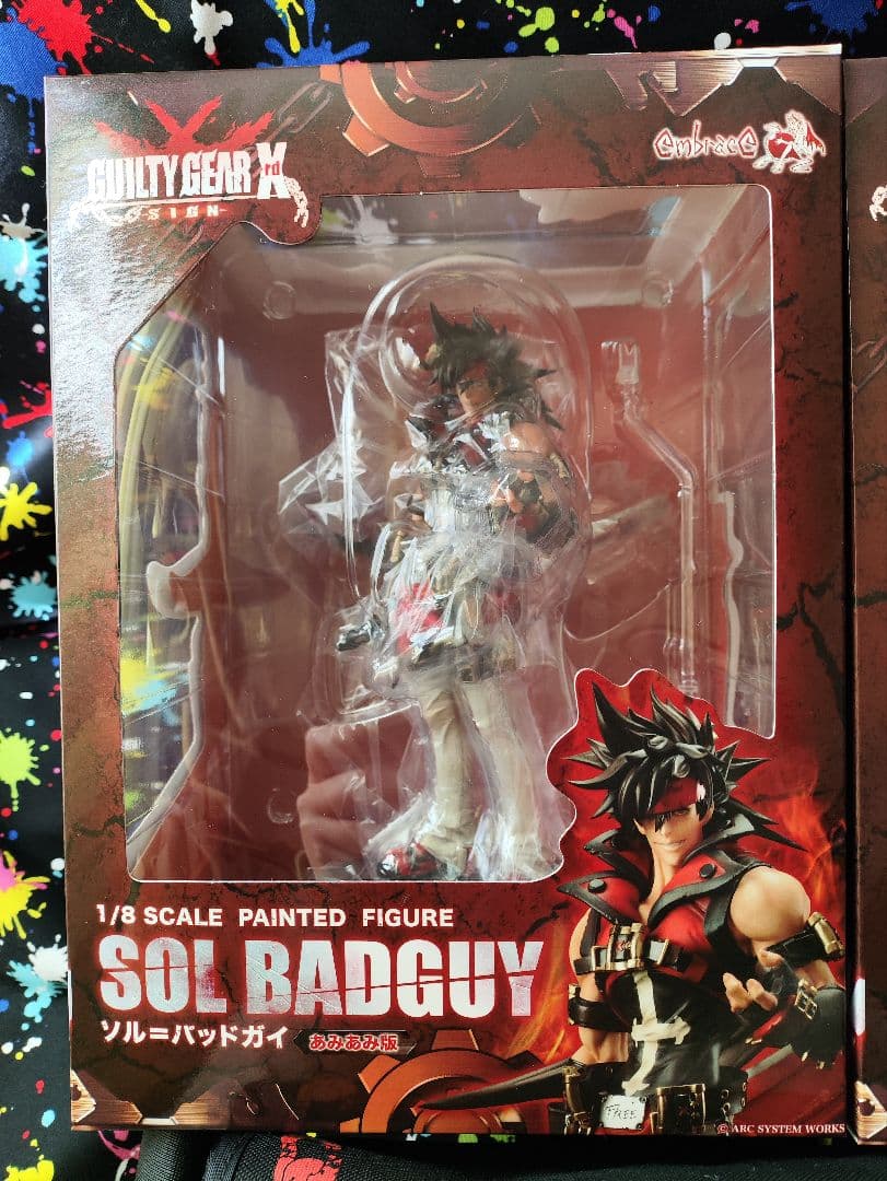【ギルティギア】新品未開封　ソル・バッドガイ　1/8フィギュア　バッグ
