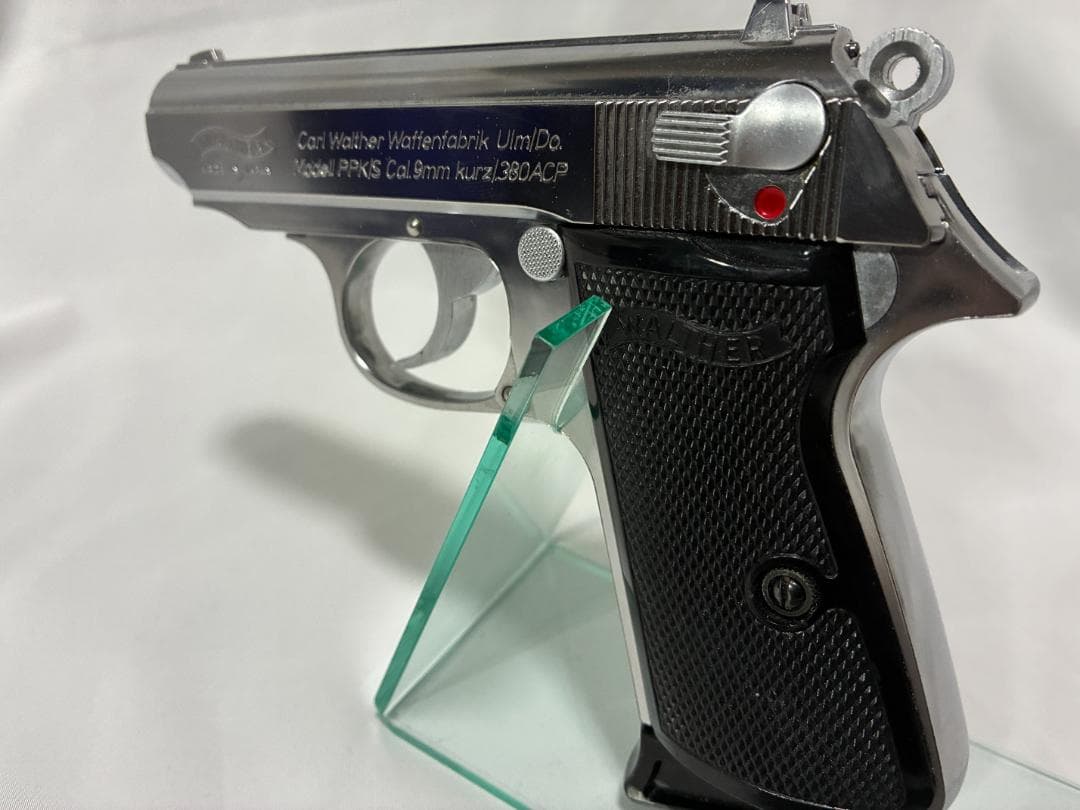 マルゼン　ワルサー　ニューPPK/S　ステンレスシルバー　ガスブローバック