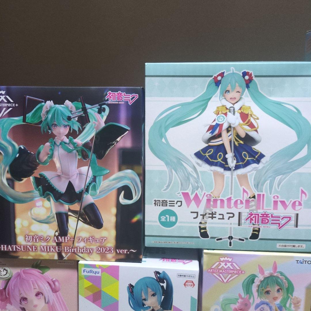 初音ミクプライズフィギュア9体まとめ売り