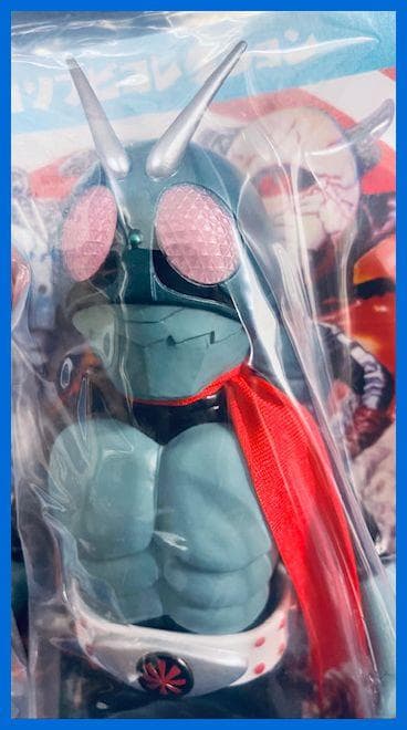 ★メディコム　東映レトロソフビ　仮面ライダー旧１号（DX版）未開封　新品！★ 未開封 仮面ライダー旧1号 DX版 東映レトロソフビコレクション