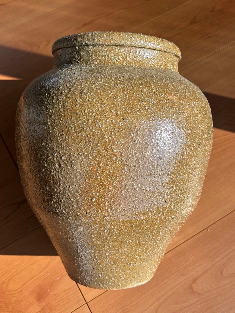 信楽焼 壺 花瓶 生花陶器 アンティーク置物