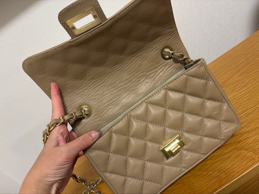 NOBLE キルティングチェーンバッグ Maison Vincent