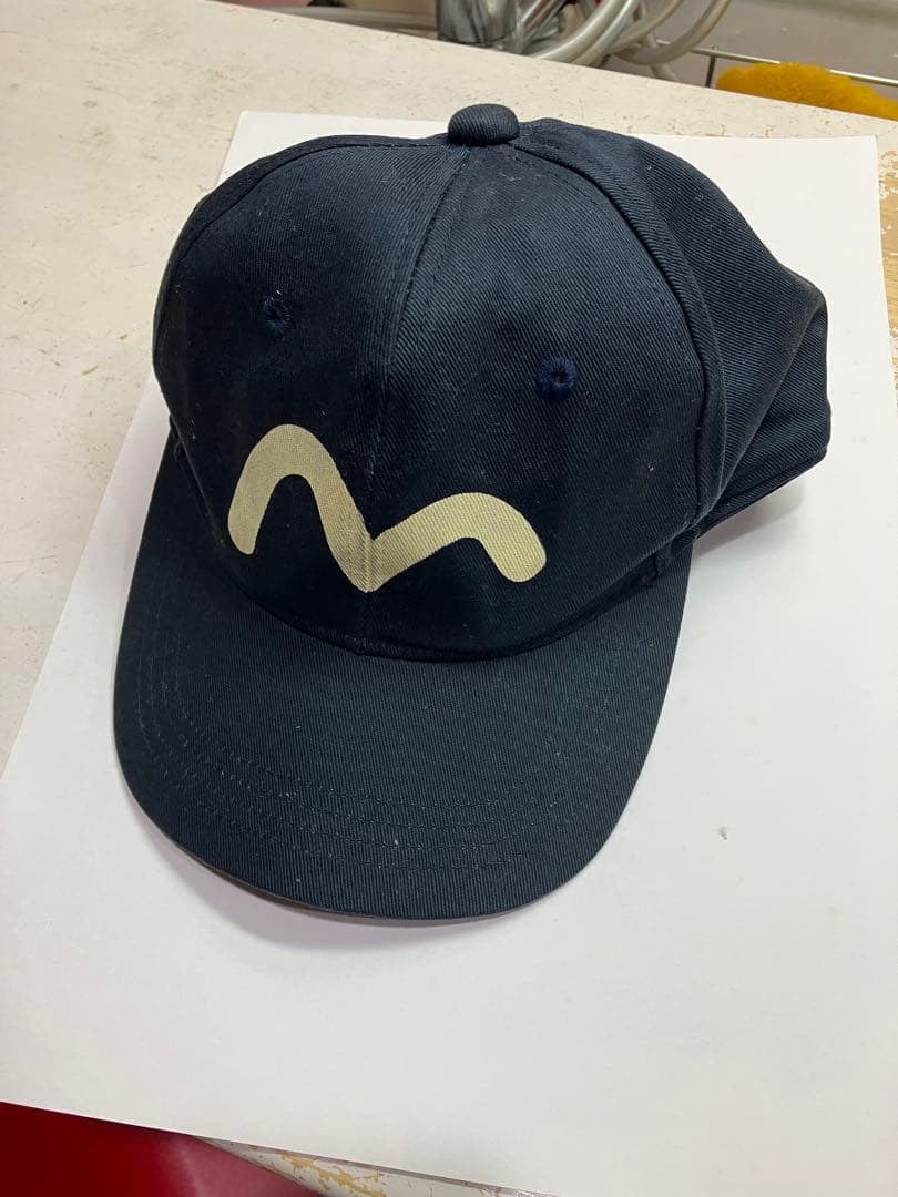 古いevisu カモメ ロゴ入り ベースボールキャップ中古品 EVISU - エビス デニム キャップの通販 by yumako's shop｜エヴィス