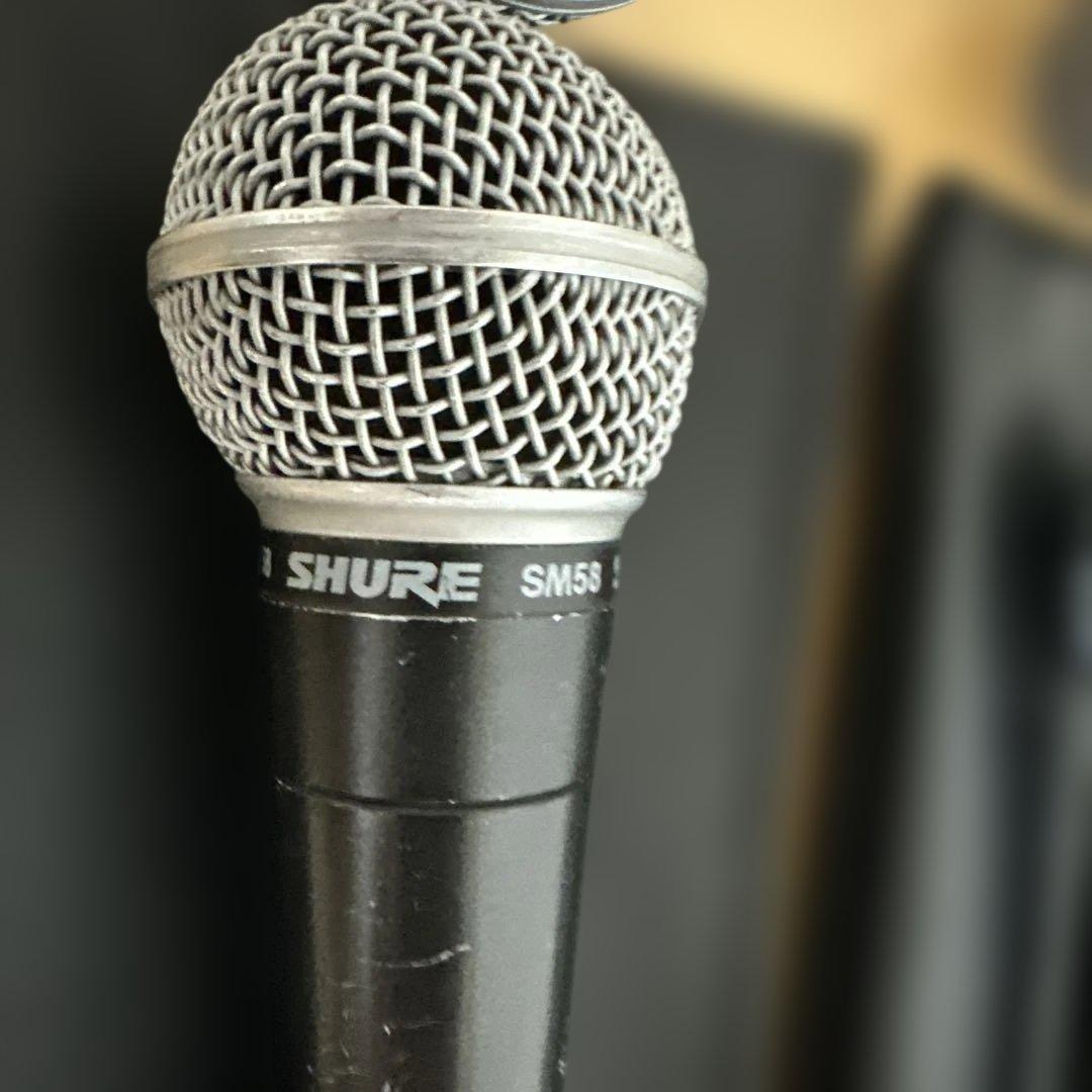 SHURE　SM58 2本セット　メキシコ製　音出しOK