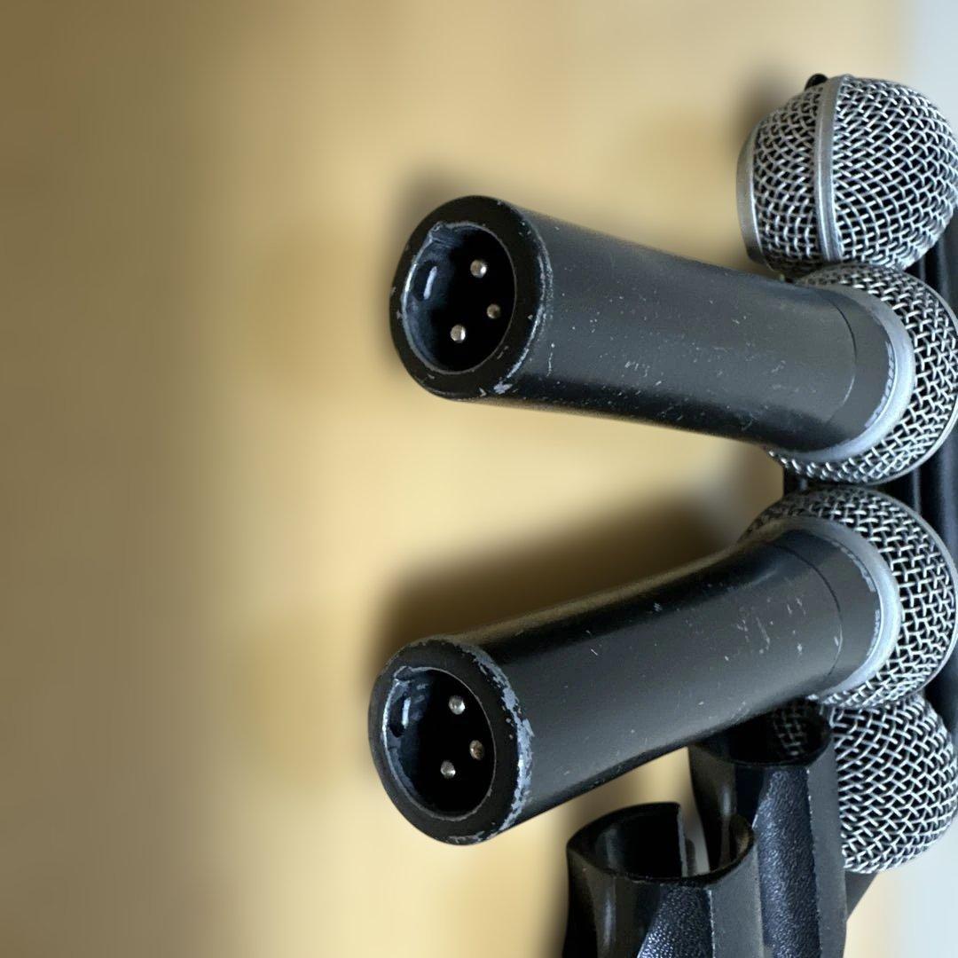 SHURE　SM58 2本セット　メキシコ製　音出しOK