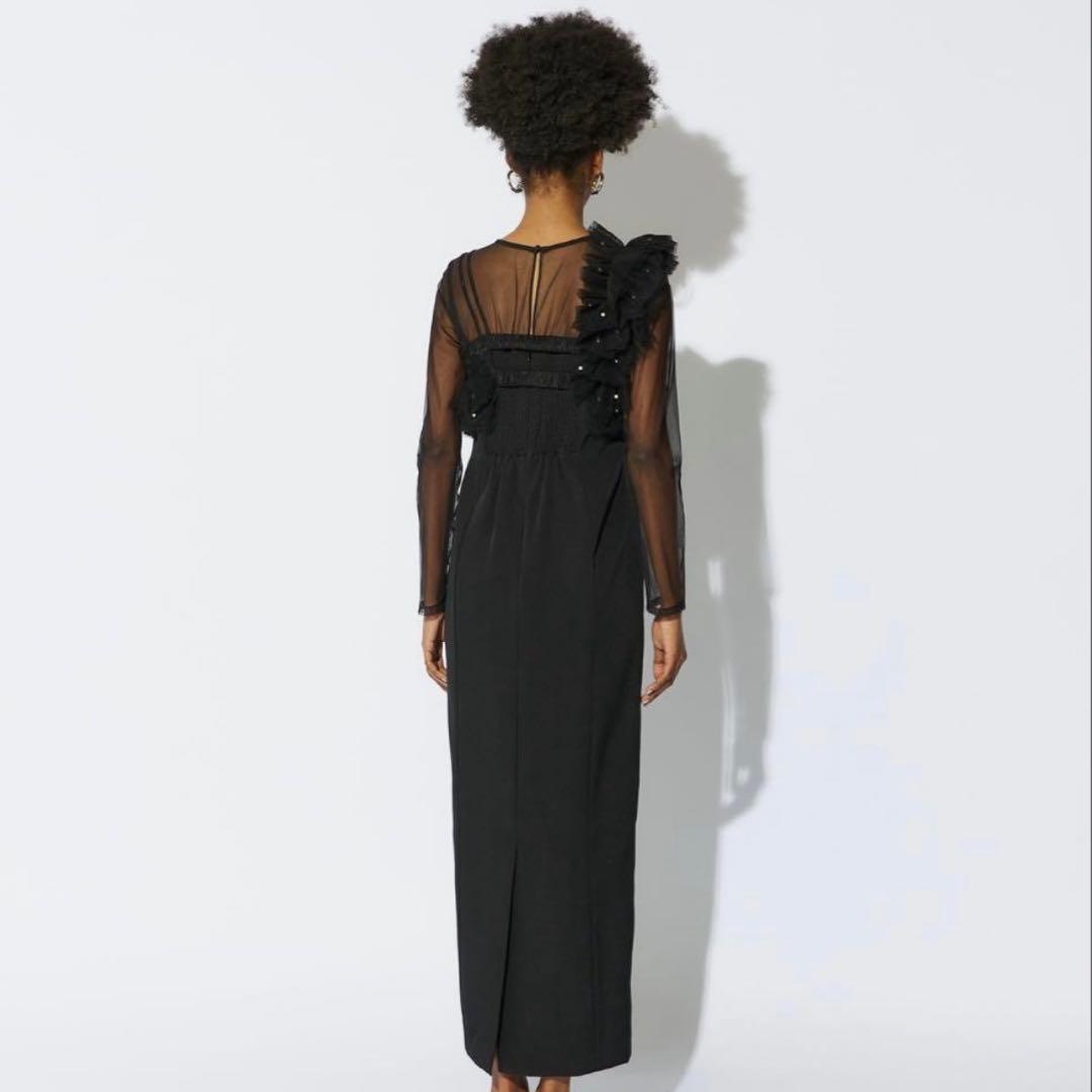 ANDRESD パールビスチェドレス / pearl bustier dress