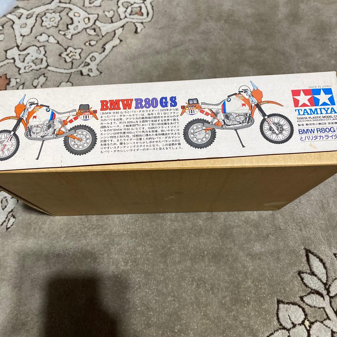 タミヤ 1/12 マルボロ BMW R80G/S w/パリダカライダープラモデル