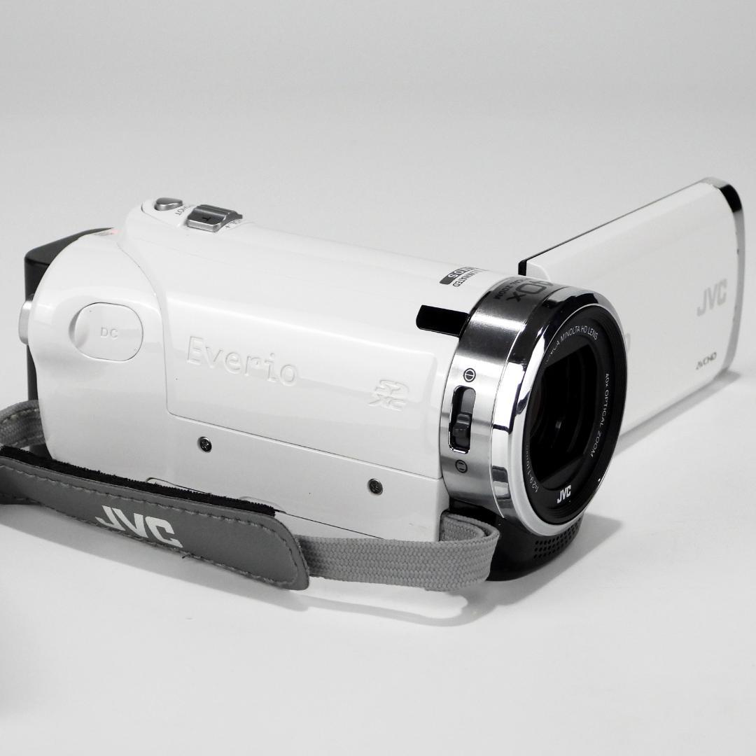 【専用】HDデジタルビデオカメラ JVC EverioGZ-E117-W動作確認