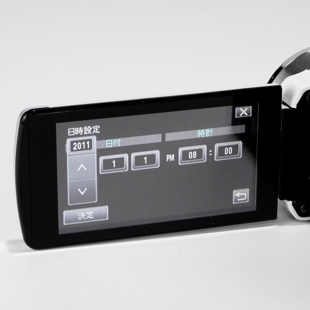 【専用】HDデジタルビデオカメラ JVC EverioGZ-E117-W動作確認