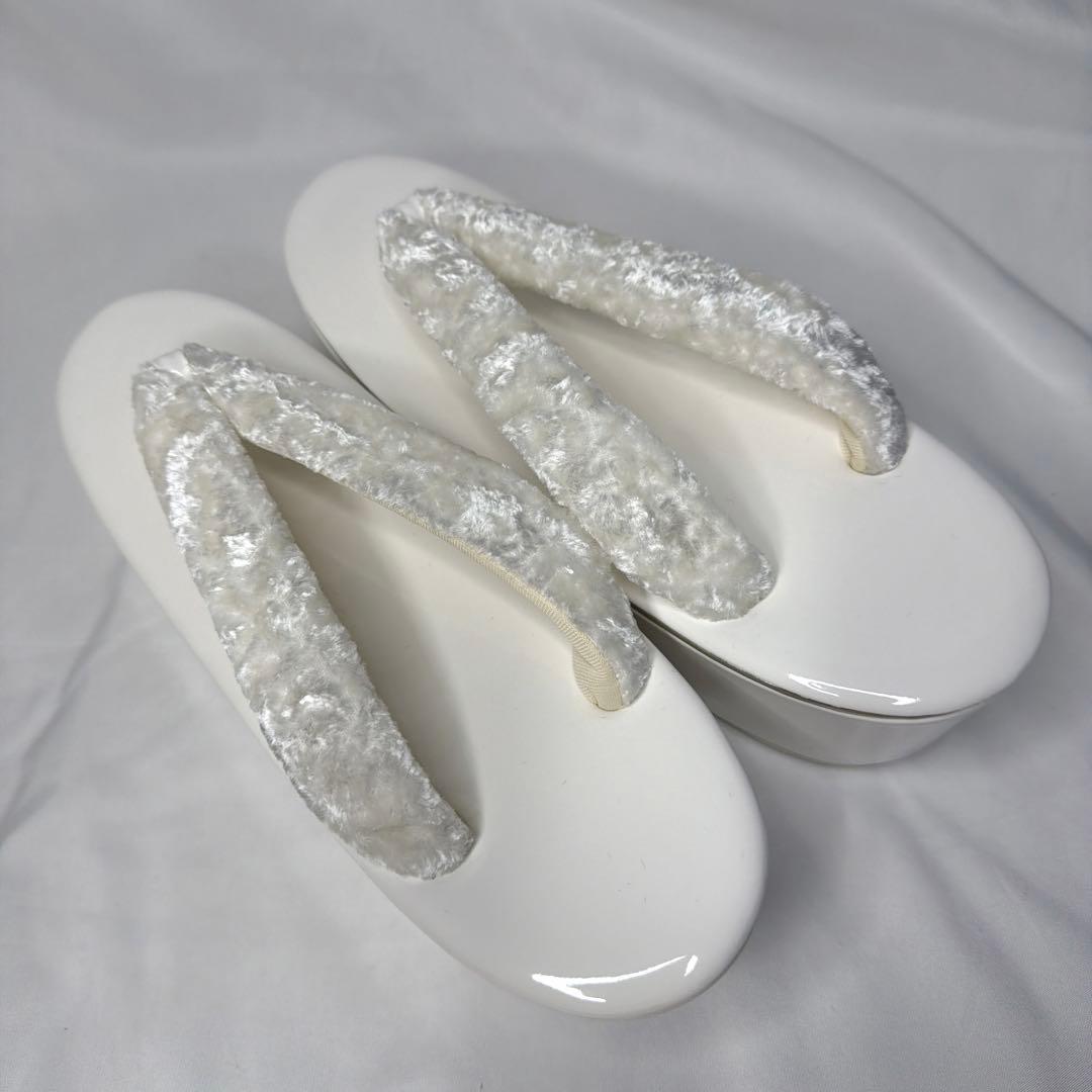 新品 2026年新作 白 草履 バッグ セット 振袖用 フリーサイズ ホワイト