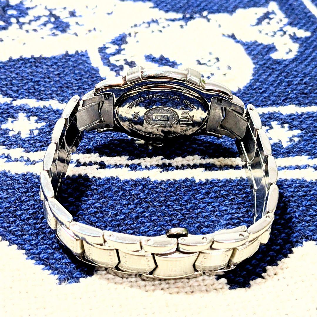 美品 FENDI 3500G　腕時計 スイス製 青文字盤　クォーツ　ZUCCa