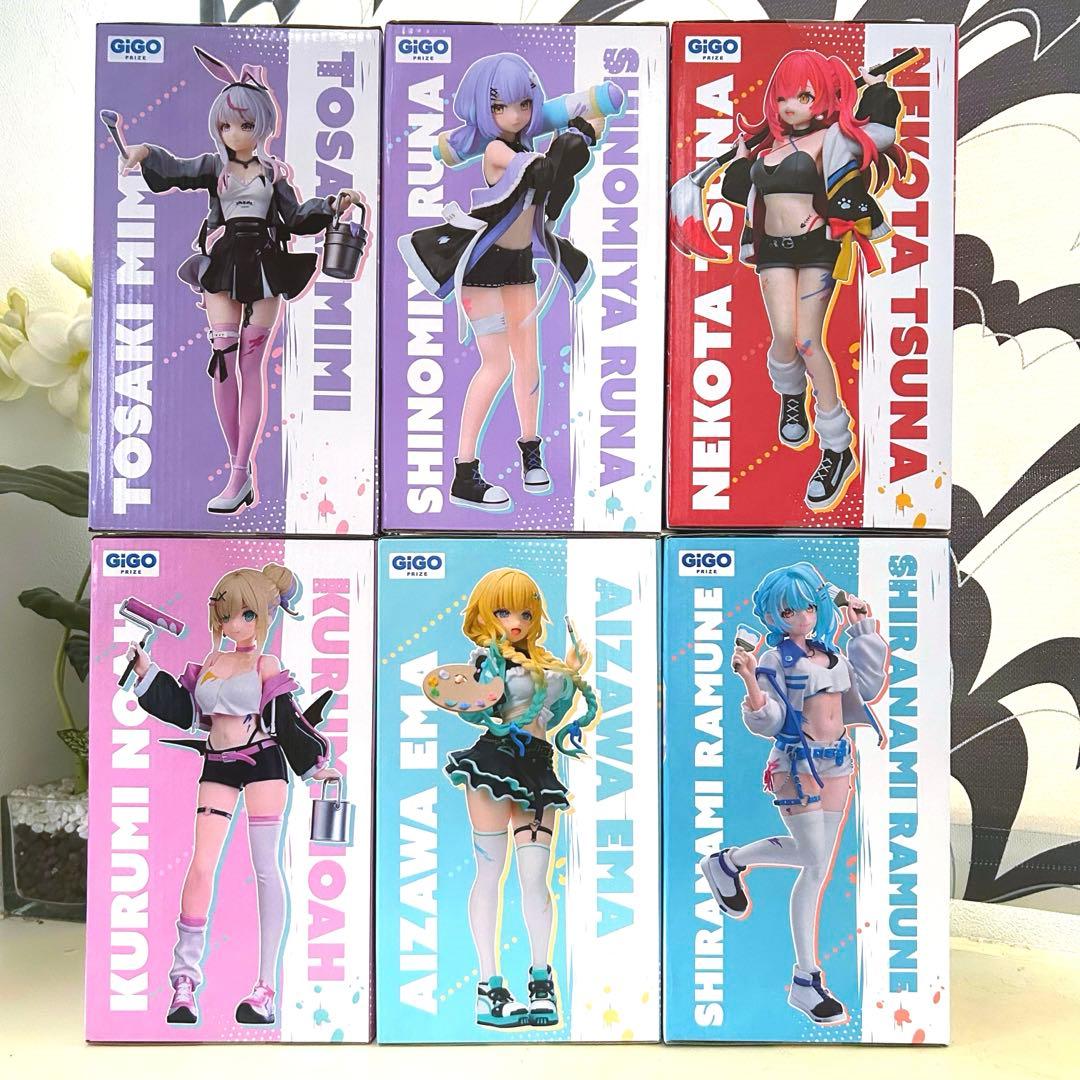 【いいね大歓迎♪】GIGO 限定 美少女 フィギュア 8個セット