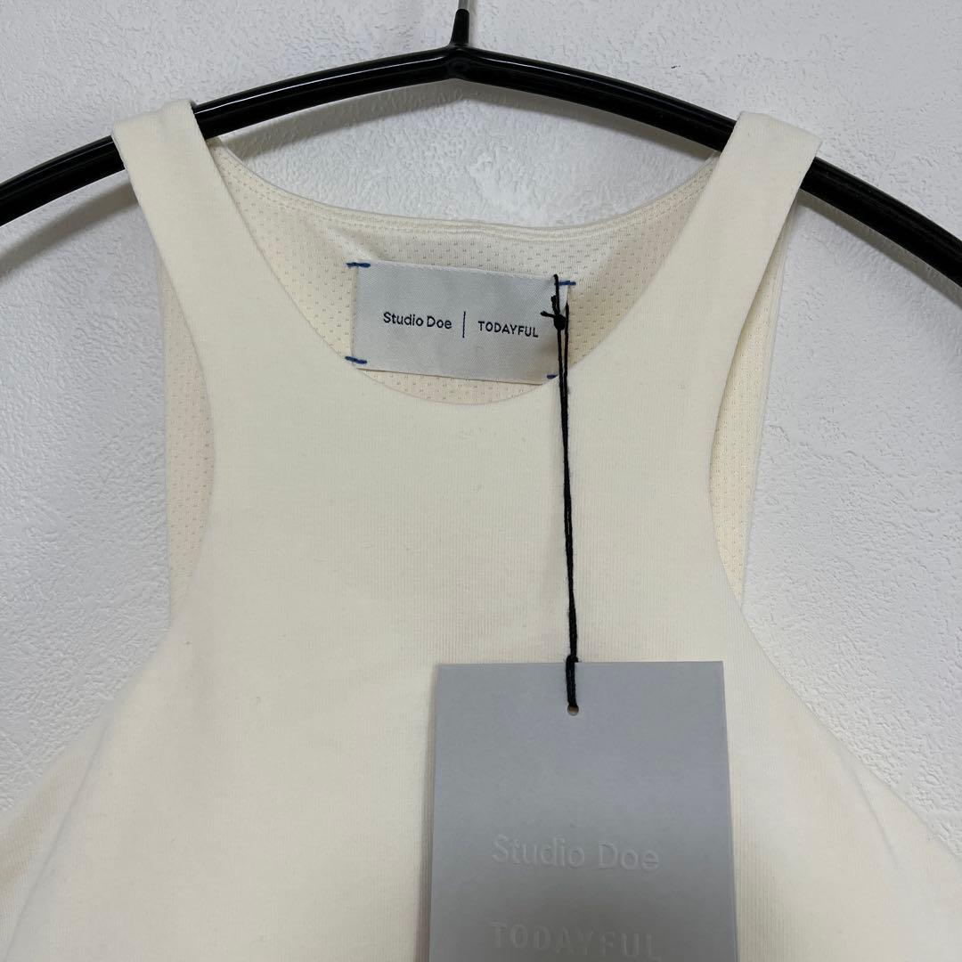 TODAYFUL Studio Doe Cupin Tanktop エクリュ