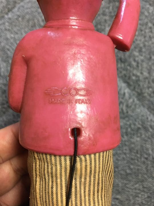 レトロ　プラ製　チャップリン人形フィギュア　検索ソフビ　ポピー　ブルマァク