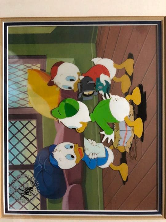 ディズニー セル画 ダック.テイルのセル画