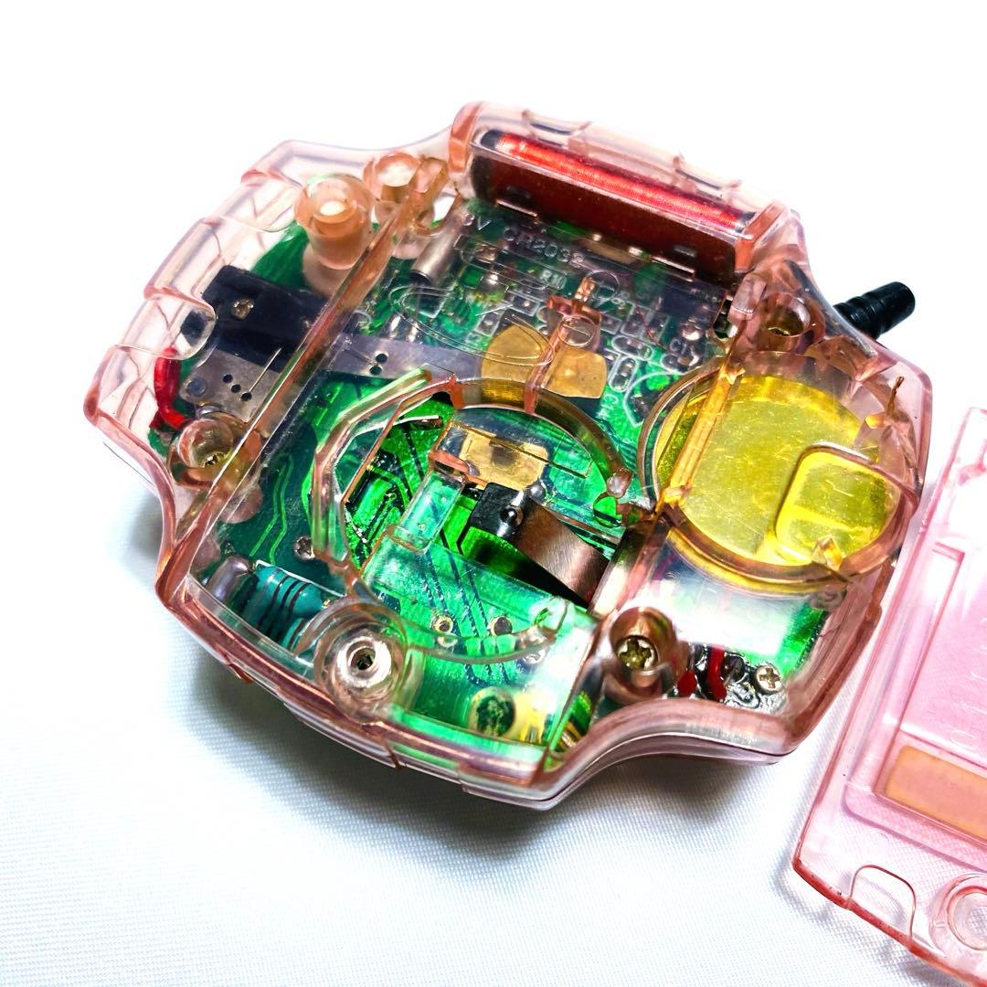 【希少】 デジヴァイス2 クリアピンク ヒカリカラー 1999 BANDAI