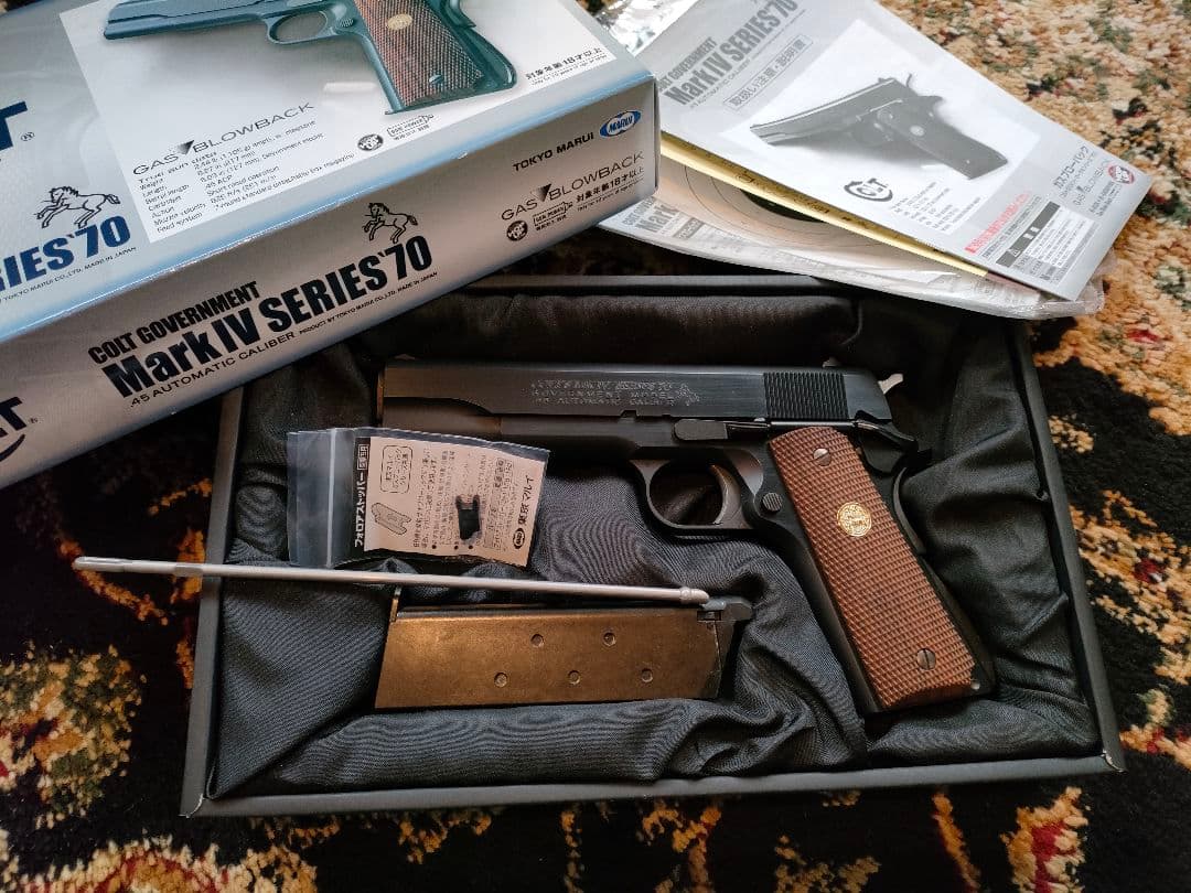 東京マルイ ガスブローバックハンドガン コルト ガバメント 極美品