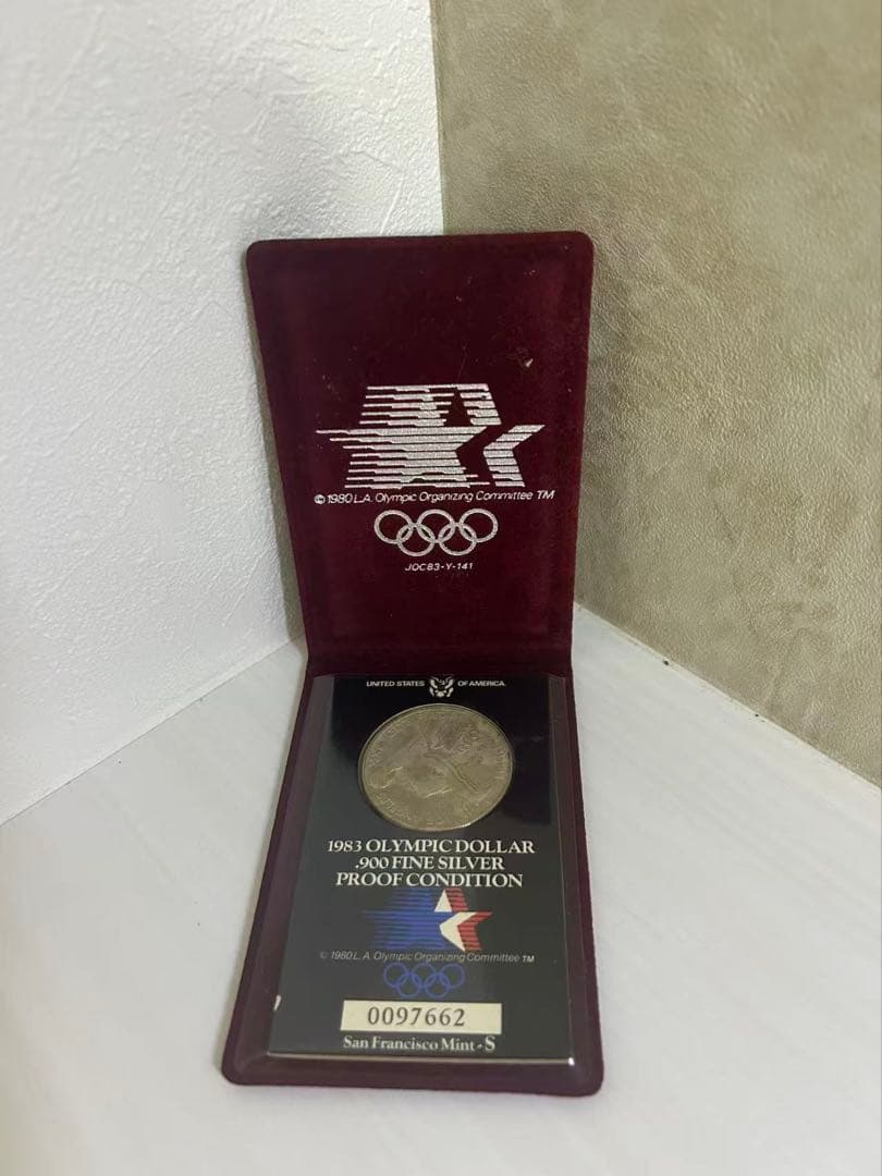 1983 Olympic Dollar 900 Fine 記念コイン コレクション 1983 OLYMPIC