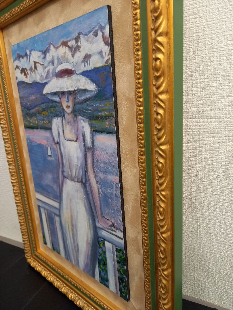 ジャンピエールカシニョール 版画 リトグラフ 額装