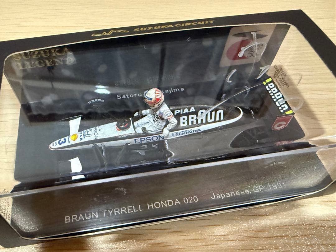 F1 スパーク ティレル ホンダ 020 中嶋悟 鈴鹿レジェンド サイン入り F1 スパーク ティレル ホンダ 020 中嶋悟 鈴鹿レジェンド サイン入り